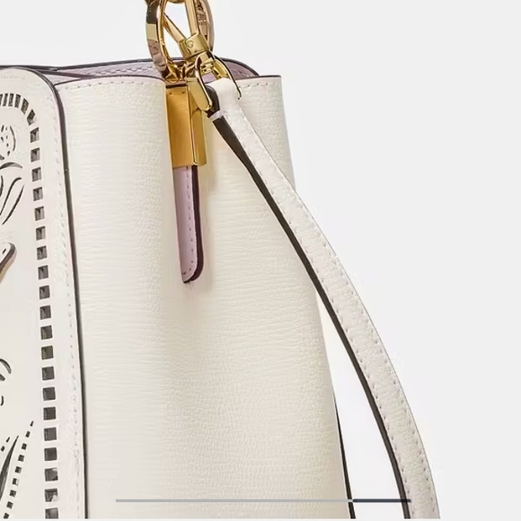 Kate Spade Floral Cutout Bag W/3-D Butterfly Effect;W/DUST BAG, NWT; STUNNING! - Picture 6 of 10